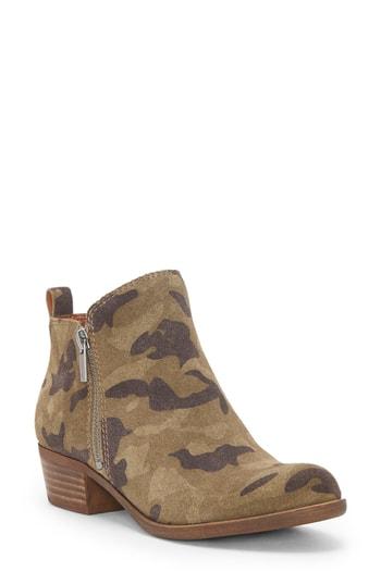 Women's Lucky Brand Basel Bootie M - Green