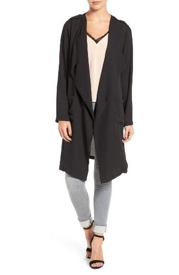 Women's Trouve Slouchy Jacket - Black