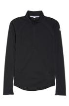 Women's Under Armour Swyft Half Zip Running Top, Size - Black