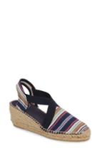 Women's Toni Pons 'tarbes' Espadrille Wedge Sandal .5-6us / 36eu - Blue