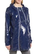 Women's Modern Eternity Waterproof Convertible 3-in-1 Maternity Raincoat - Blue
