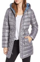 Women's Kenneth Cole New York Packable Quilted Parka - Grey