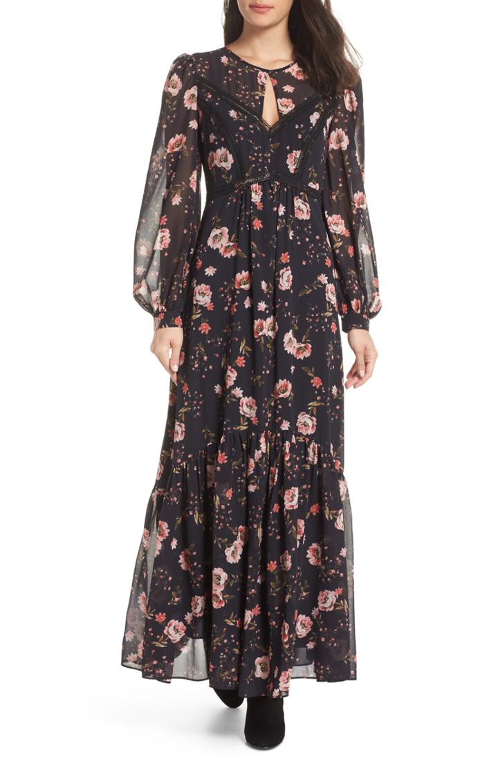 Women's Ever New Floral Print Maxi Dress