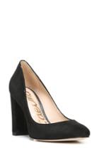 Women's Sam Edelman Stillson Pump .5 W - Black