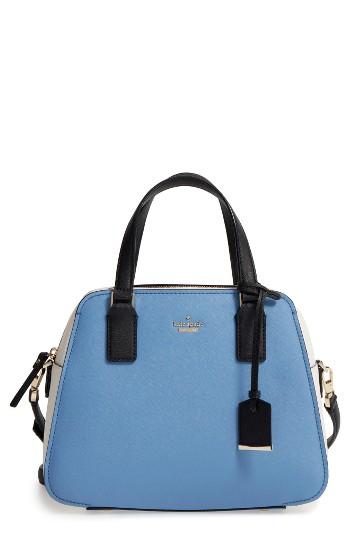 Kate Spade New York Cameron Street - Little Babe Leather Satchel - Blue
