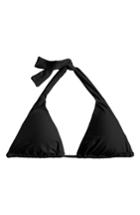 Women's J.crew Sliding Halter Bikini Top - Black