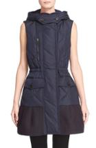 Women's Moncler 'eles' Water Resistant Quilted Hooded Down Vest