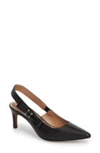 Women's Linea Paolo Cora Slingback Pump M - Black