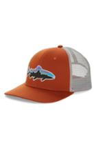 Men's Patagonia 'fitz Roy - Trout' Trucker Hat - Orange