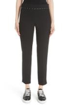 Women's Emporio Armani Studded Pants Us / 38 It - Black