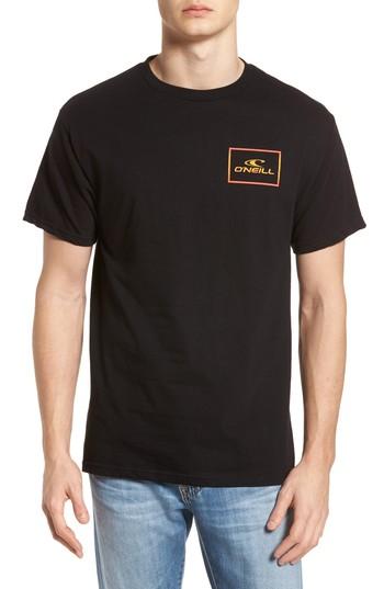 Men's O'neill Square Root Graphic T-shirt - Black