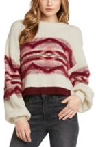 Women's Willow & Clay Geo Knit Sweater - Ivory