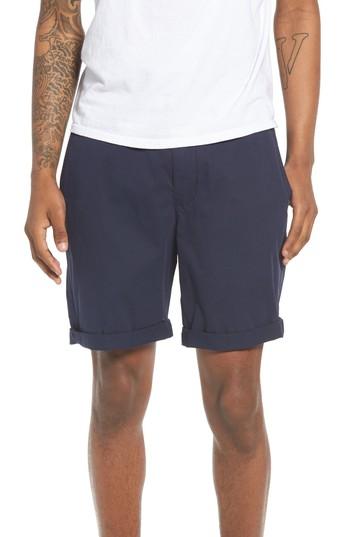 Men's The Rail Washed Cuffed Shorts - Blue