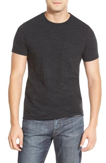 Men's Bonobos Double Face Jersey Pocket Crewneck T-shirt - Black