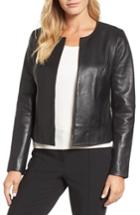 Women's Emerson Rose Clean Leather Jacket - Black