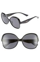 Women's Dior Nuance F 60mm Sunglasses - Black