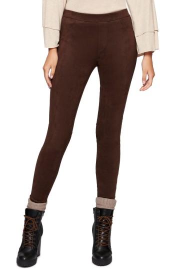 Petite Women's Sanctuary Grease Leggings P - Brown