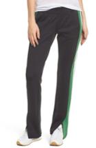 Women's Pam & Gela Stripe Scuba Knit Track Pants, Size - Black
