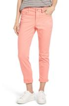 Petite Women's Nydj Alina Convertible Ankle Jeans P - Coral