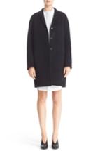 Women's Acne Studios Elsa Double Wool & Cashmere Cocoon Coat Us / 36 Eu - Blue