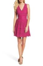 Women's Adelyn Rae Fit & Flare Dress - Pink