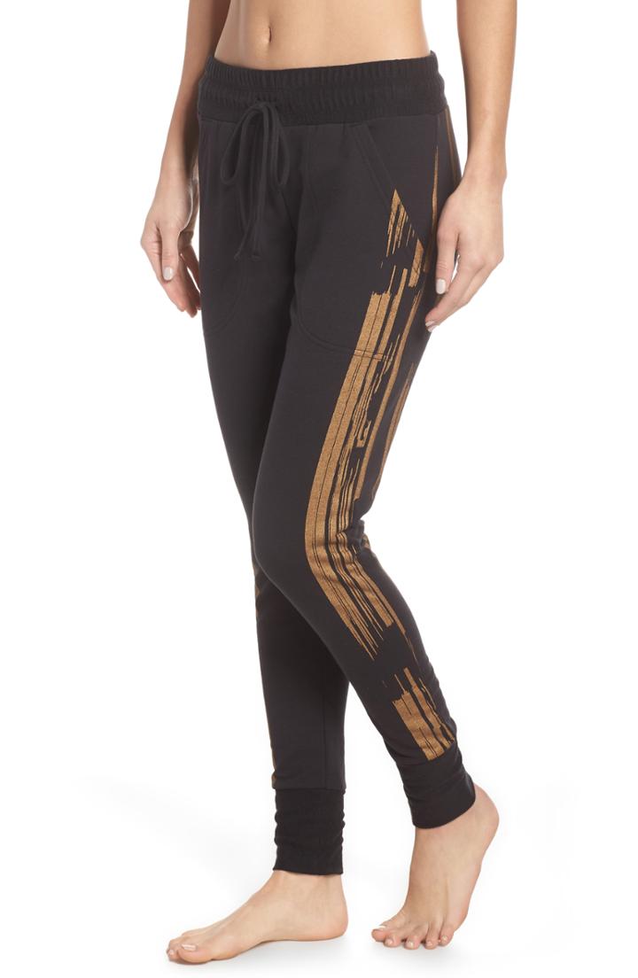 Women's Free People Fp Movement Sunny Skinny Sweat Jogger Pants - Black