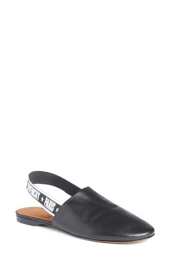 Women's Givenchy Rivington Logo Slingback Mule Us / 35eu - Black