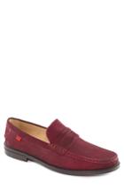 Men's Marc Joseph New York Cortland Penny Loafer M - Burgundy