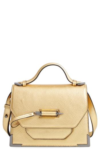 Mackage Keeley Leather Satchel - Metallic