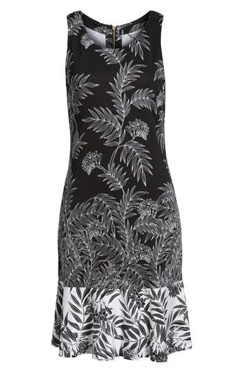 Women's Tommy Bahama Fronds Have More Fun Sleeveless Shift Dress - Black