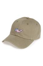 Men's Vineyard Vines 'flag Whale Logo' Baseball Cap -