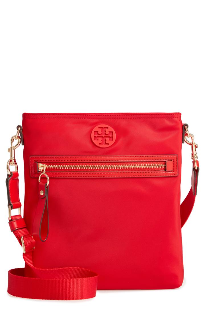 Tory Burch Tilda Nylon Swingpack - Red