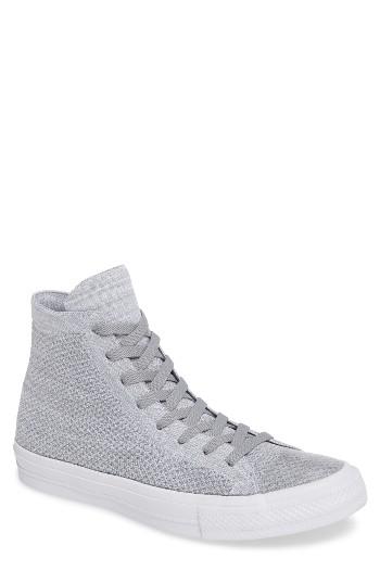 Men's Converse Chuck Taylor All Star Flyknit Hi Sneaker M - Grey