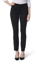 Women's Nydj Ami High Waist Colored Stretch Skinny Jeans - Black