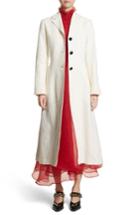 Women's Beaufille Rhodes Swirl Jacquard Trench Coat - Ivory