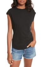 Women's Frame Crewneck Muscle Tee - Black