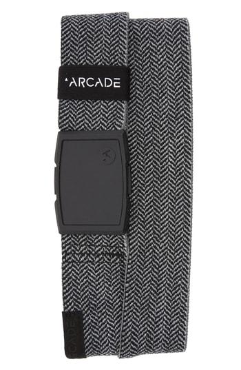 Men's Arcade Hemingway Belt, Size - Black/ Grey