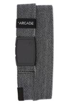 Men's Arcade Hemingway Belt, Size - Black/ Grey