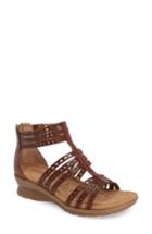 Women's Comfortiva Kaelin Wedge Sandal .5 M - Brown