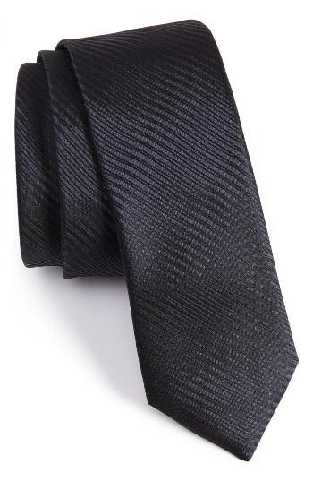 Men's Boss Subtly Striped Silk Tie
