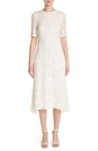 Women's Adam Lippes Fil Coupe A-line Dress - Ivory