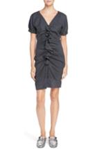 Women's Isabel Marant Etoile Oya Ruffle Dress Us / 34 Fr - Grey
