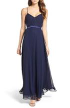 Women's Lulus Embellished Lace Gown - Blue