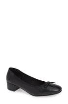 Women's David Tate Tammy Pump .5 M - Black