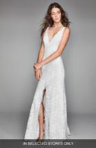 Women's Willowby Libra Lace Sheath Gown - Ivory