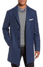 Men's Rodd & Gunn Stag And Spey Wool Blend Coat - Blue