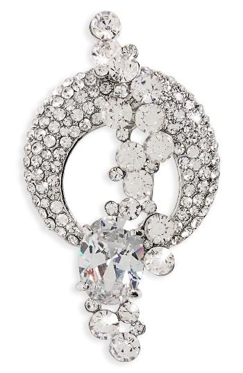 Women's Nina Crescent Moon Cascading Star Brooch