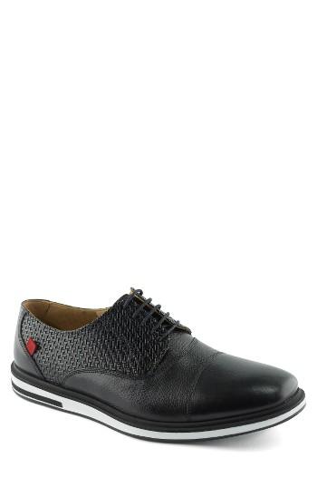 Men's Marc Joseph New York Cap Toe Oxford .5 M - Black