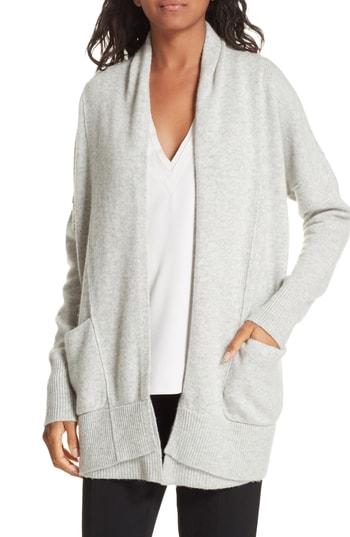 Women's Brochu Walker Ferry Wool & Cashmere Cardigan - Grey
