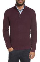 Men's Ted Baker London Stach Quarter Zip Sweater (xxl) - Purple